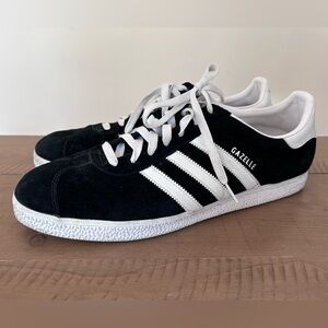 Adidas Gazelle Black Low Top Men’s - Size 14